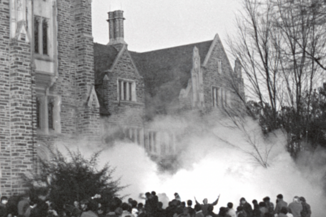Allen Building Sit-Ins & Duke Woods Fire