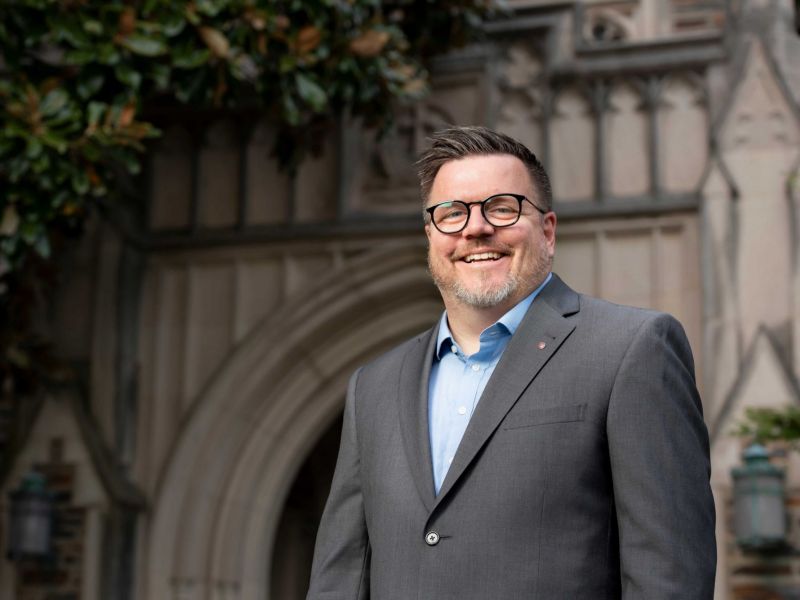 Chris Aho, D.Min. candidate and pastor at Oxford Baptist Church in Oxford, N.C.