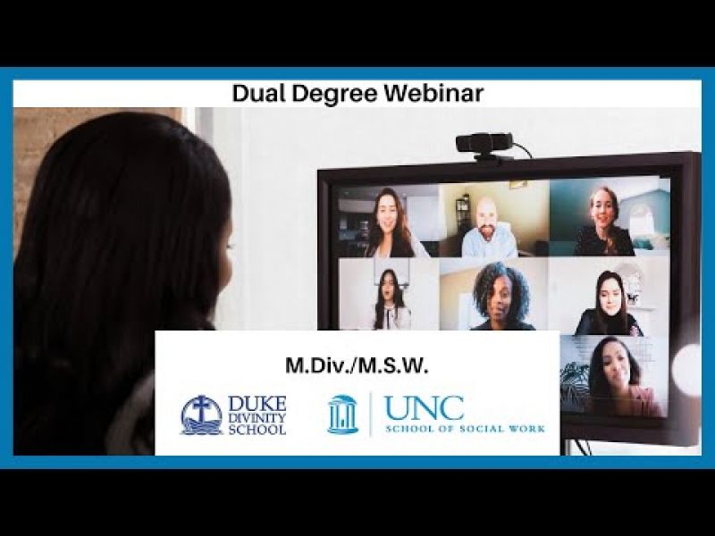 Video: M.Div./M.S.W. Dual Degree Admissions Webinar