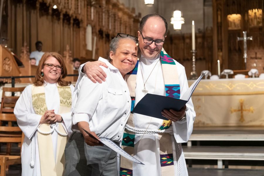 Shirlye Grandy graduating from the Certificate in Theology program