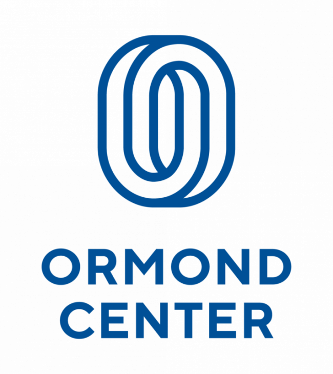 Ormond logo in blue