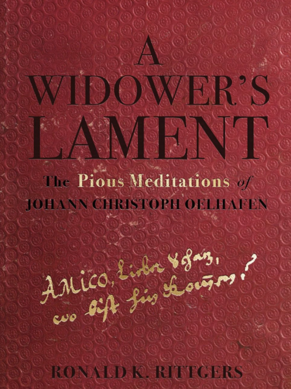 "A Widower's Lament" book cover by Ron Rittgers